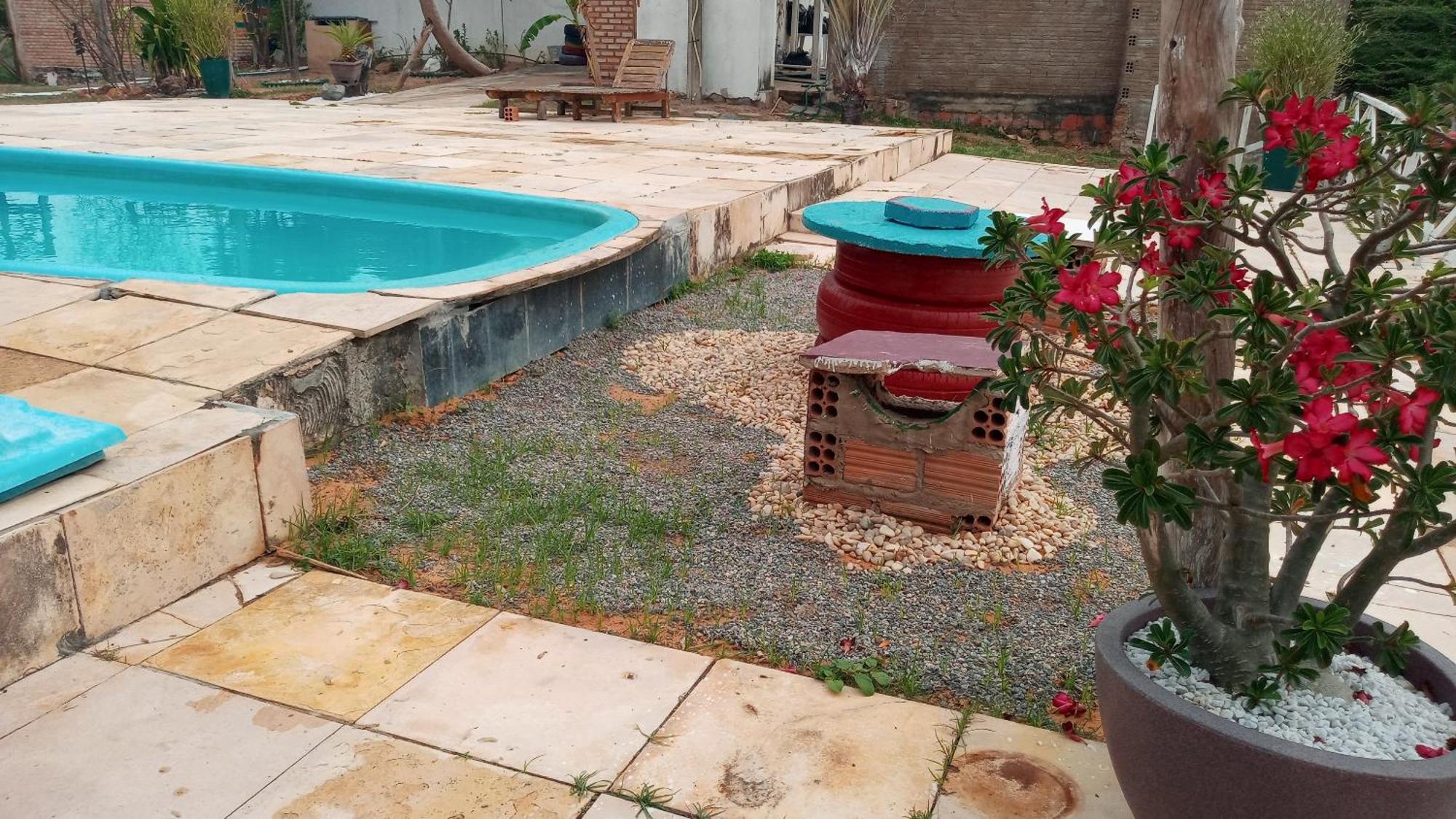 Camping E Pousada Tres Lagoas Hotell Luis Correia Eksteriør bilde