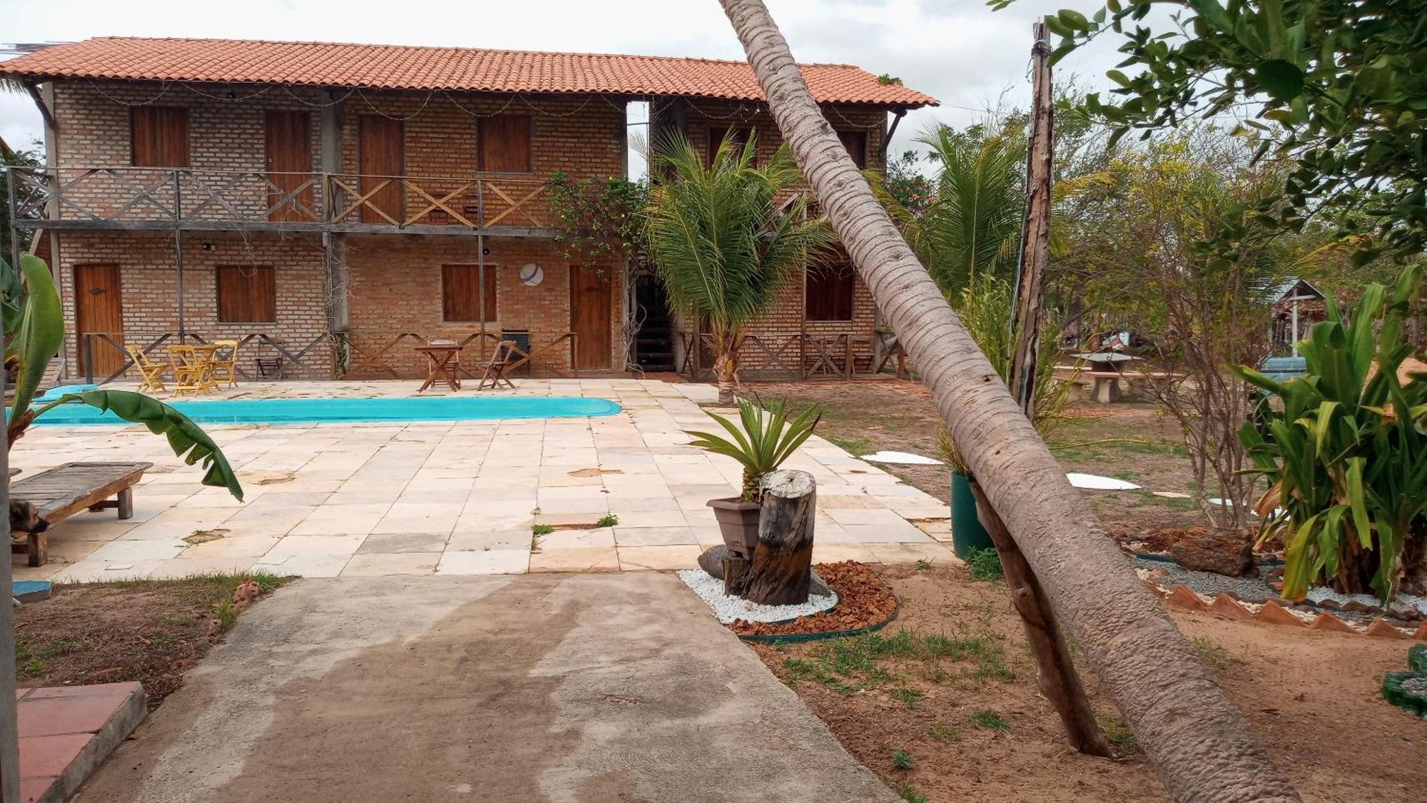 Camping E Pousada Tres Lagoas Hotell Luis Correia Eksteriør bilde